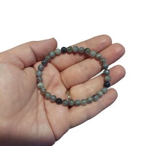 Labradorite Beaded Bracelet 6mm